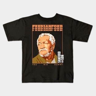 Fred Sanford - sanford and son Kids T-Shirt